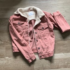 Pink Corduroy Jacket